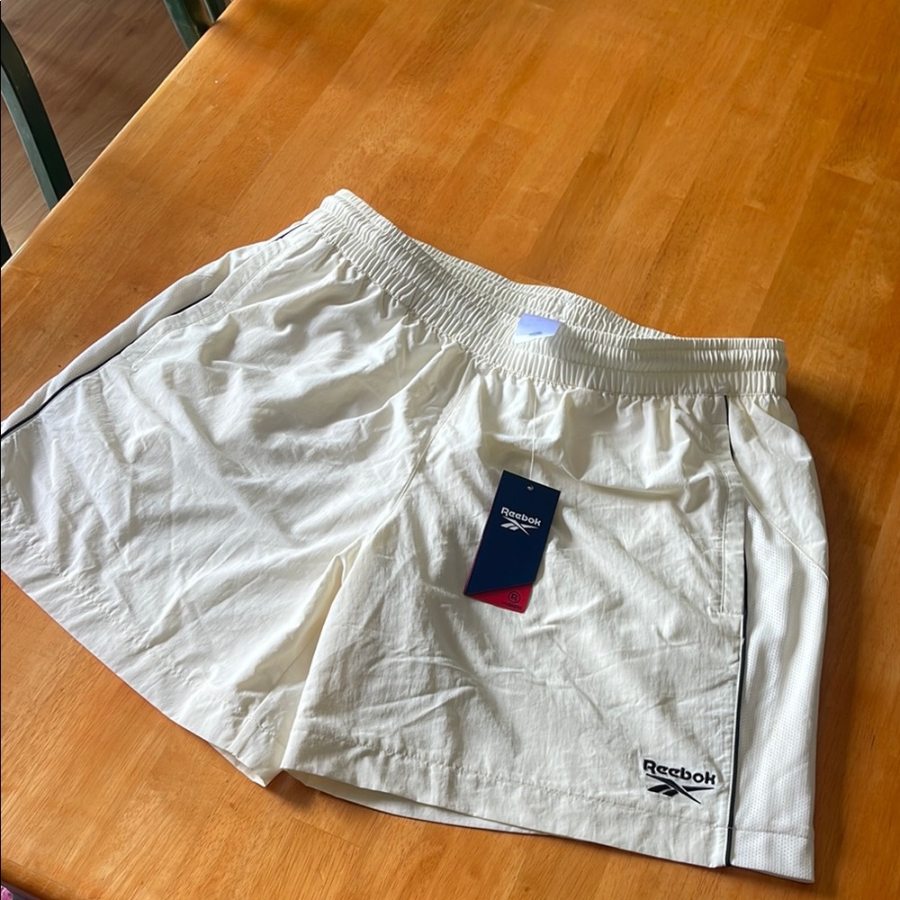 Reebok Cream Sports Shorts
